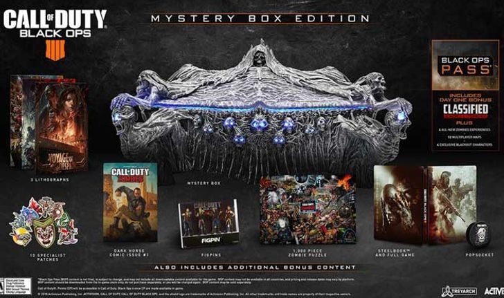 Activision เผยชุดสะสมสุดอลังการ Call of Duty Black Ops 4 Mystery Box Edition