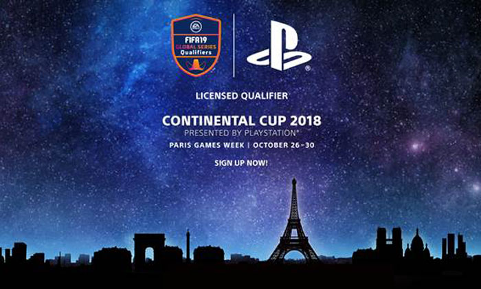 PlayStation จัดงาน Continental Cup 2018 ณ Paris Games Week