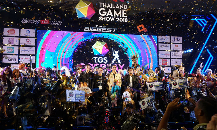 จัดหนักจัดเต็ม รวมมิตร พริตตี้ และ คอสเพลย์ งาน Thailand Game Show 2018