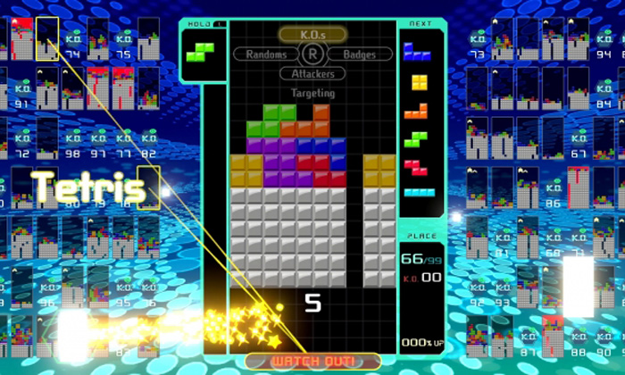 Tetris ก็มี Battle Royale เมื่อคุณต้องเอาชีวิตรอดใน Tetris 99