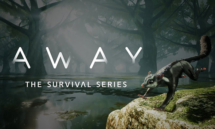 ผจญภัยโลกกว้างกับตัวชูการ์ไกลเดอร์ในเกม AWAY The Survival Series