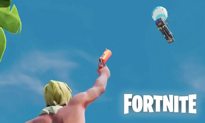 คุ้นๆไหม? Fortnite ออกไอเทมใหม่ ปืนพลุ เรียก Airdrop ได้