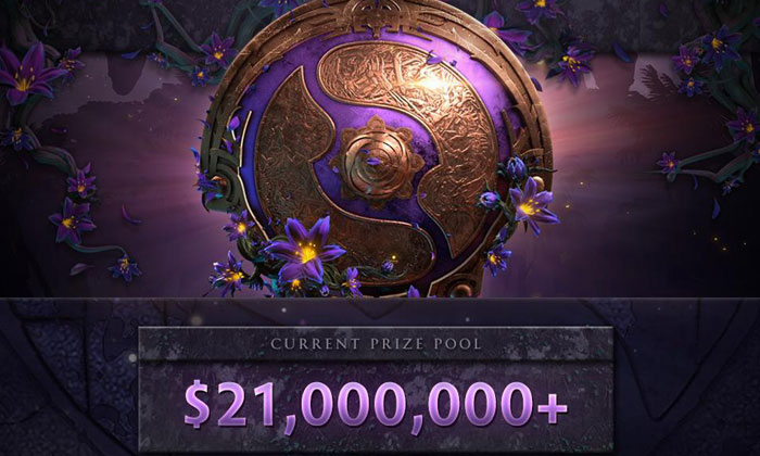 Prize Pool เงินรางวัล TI9 พุ่ง 21 ล้านดอลลาร์แล้ว! อีก 9 ล้านจะแซง Fortnite