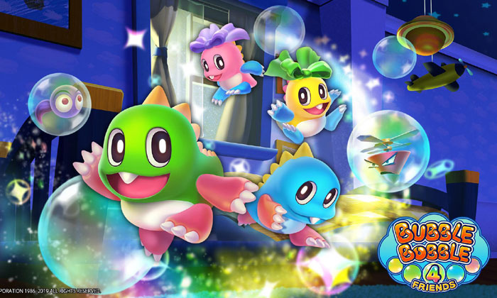 Bubble Bobble 4 Friends ภาคใหม่ของเกมยิงฟองสบู่ในตำนาน