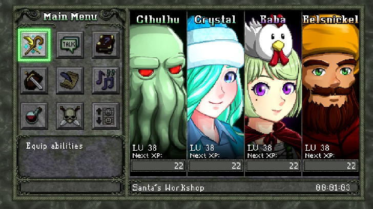 เล่นช่วงปีใหม่ Cthulhu Saves Christmas ราคาไม่แรง เครื่องก็ไม่ต้องแรง