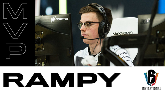 Rampy.SSG ถูกยกให้เป็นผู้เล่น MVP ประจำการแข่งขัน Six Invitational 2020