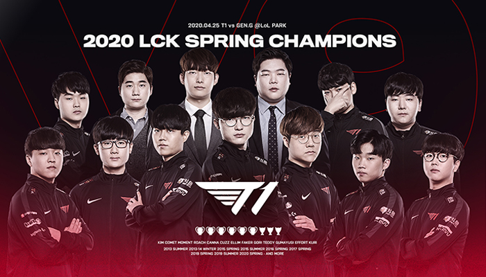 T1 ยังคงแข็งแกร่งเอาชนะ Gen.G คว้าแชมป์ LCK Spring Split 2020