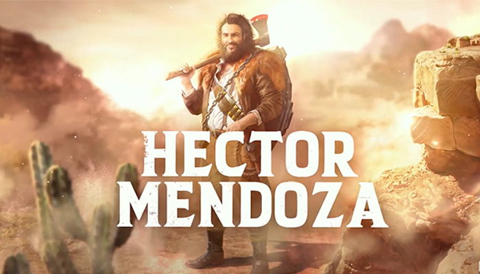 ตัวอย่าง Hector Mendoza จากเกม Desperados III