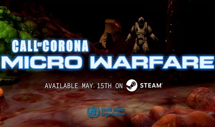 Call of Corona เกมฆ่า COVID-19 ขำๆ แต่รายได้ทั้งหมดบริจาคให้ WHO