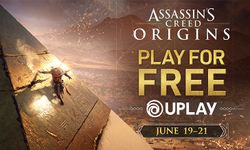 สุดสัปดาห์นี้เล่นฟรี เกม Assassin’s Creed Origins ใน Uplay