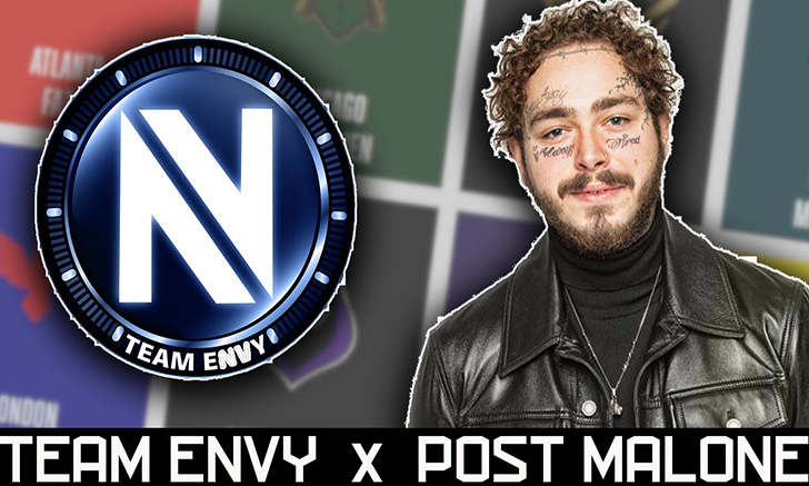 Post Malone ประกาศร่วมลงทุนทำทีม E-Sports กับทีม Envy จากสหรัฐอเมริกา