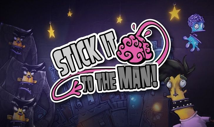 แปลกแต่สนุก เกม Stick it to the man ปล่อยฟรีใน Epic Games Store