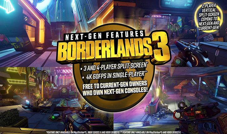 Borderlands 3 เตรียมอัพเดทสำหรับการวางจำหน่ายบน PS5 และ Xbox Series X