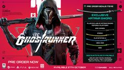 Ghostrunner ได้ฤกษ์วางขายแล้วกำหนด 27 ตุลาคมพร้อมล่าทุกแพลตฟอร์ม