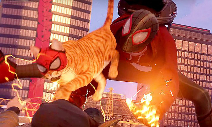น้องแมวก็มา! Spider-Man: Miles Morales เผยตัวอย่างของ Spider-Cat