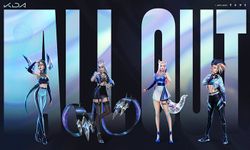 ศิลปินกลุ่มวง K/DA และ RIOT GAMES เปิดตัว EP ใหม่ “ALL OUT”