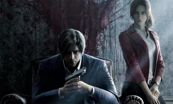 ภาพใหม่ของ Leon กับ Clair จาก Resident Evil: Infinite Darkness