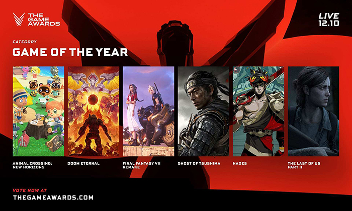 ประกาศรายชื่อผู้ท้าชิงรางวัล The Game Awards 2017