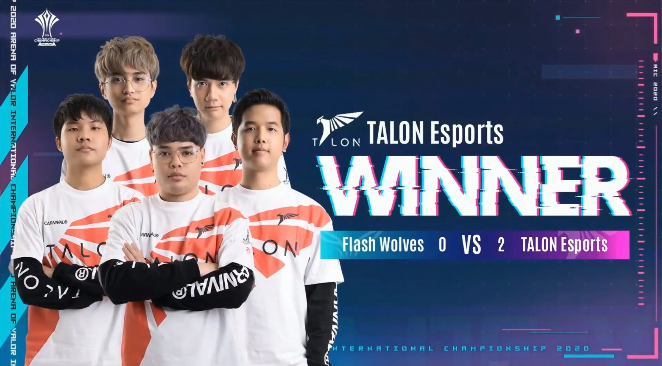 RoV สรุปการแข่งรอบ Group Stage : Talon Esports Vs Flash Wolves