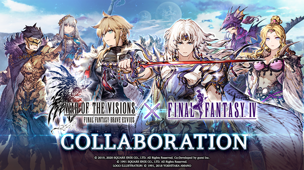 WAR OF THE VISIONS : FINAL FANTASY BRAVE EXVIUS ประกาศความร่วมมือกับ FINAL FANTASY IV