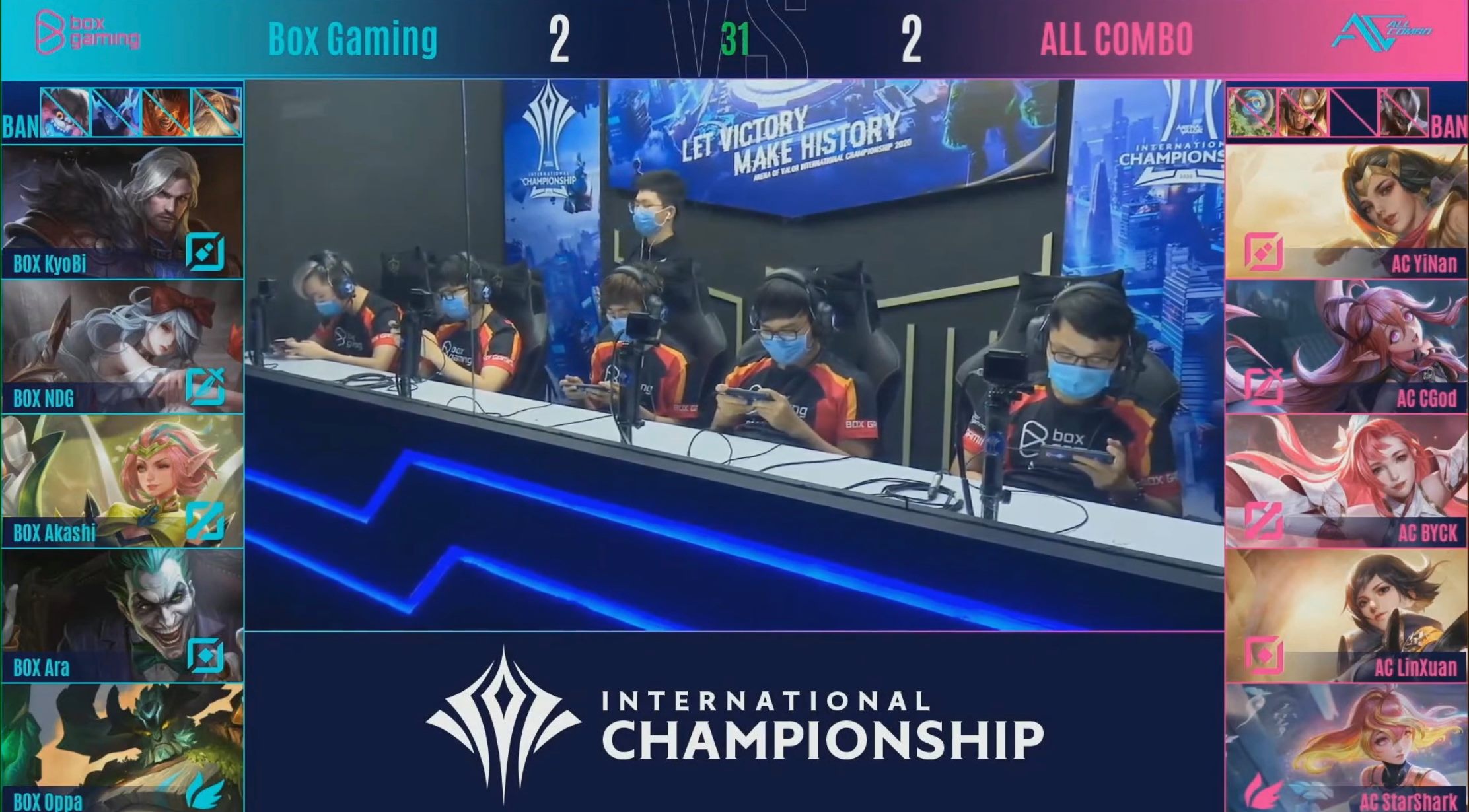 RoV ประกาศผลการแข่ง Week 3 Box Gaming Vs All Combo