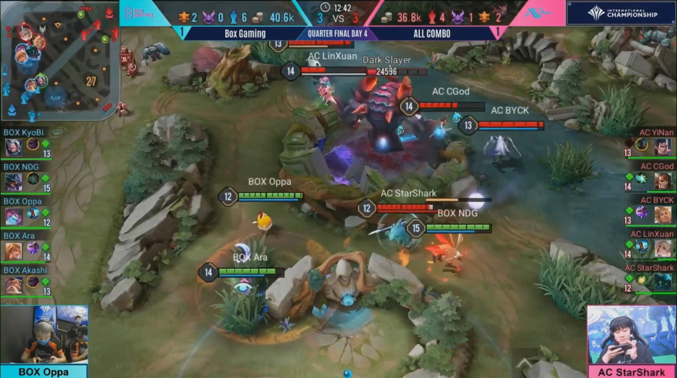 RoV ประกาศผลการแข่ง Week 3 Box Gaming Vs All Combo