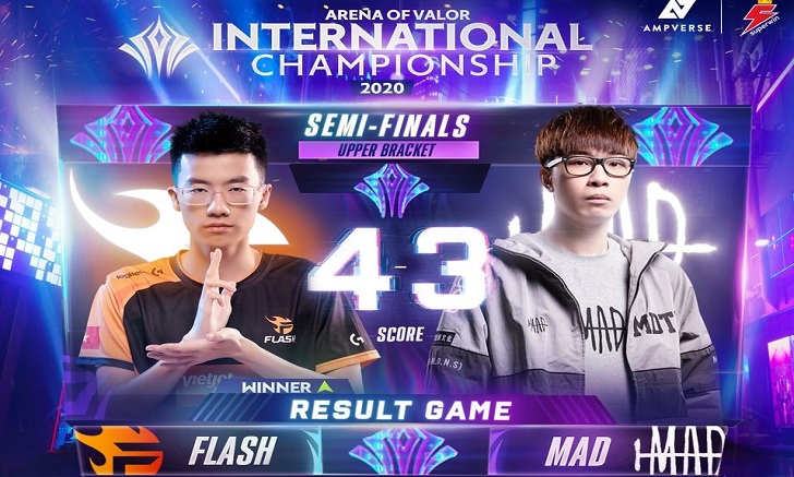 RoV ประกาศผลการแข่ง Week 3 Team Flash Vs Mad Team