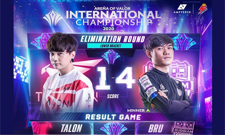 RoV ประกาศผลการแข่ง Week 3 Talon Esports Vs Buriram United Esports