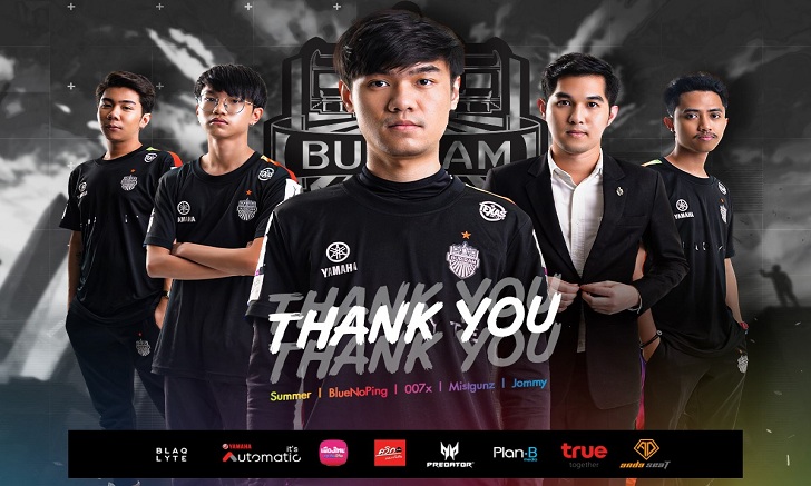 RoV เมื่อหมดเวลาก็ต้องจากกัน Buriram United Esports