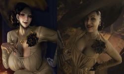 ส่องแฟนอาร์ต สาวแวมไพร์ Lady Dimitrescu ใน Resident Evil Village