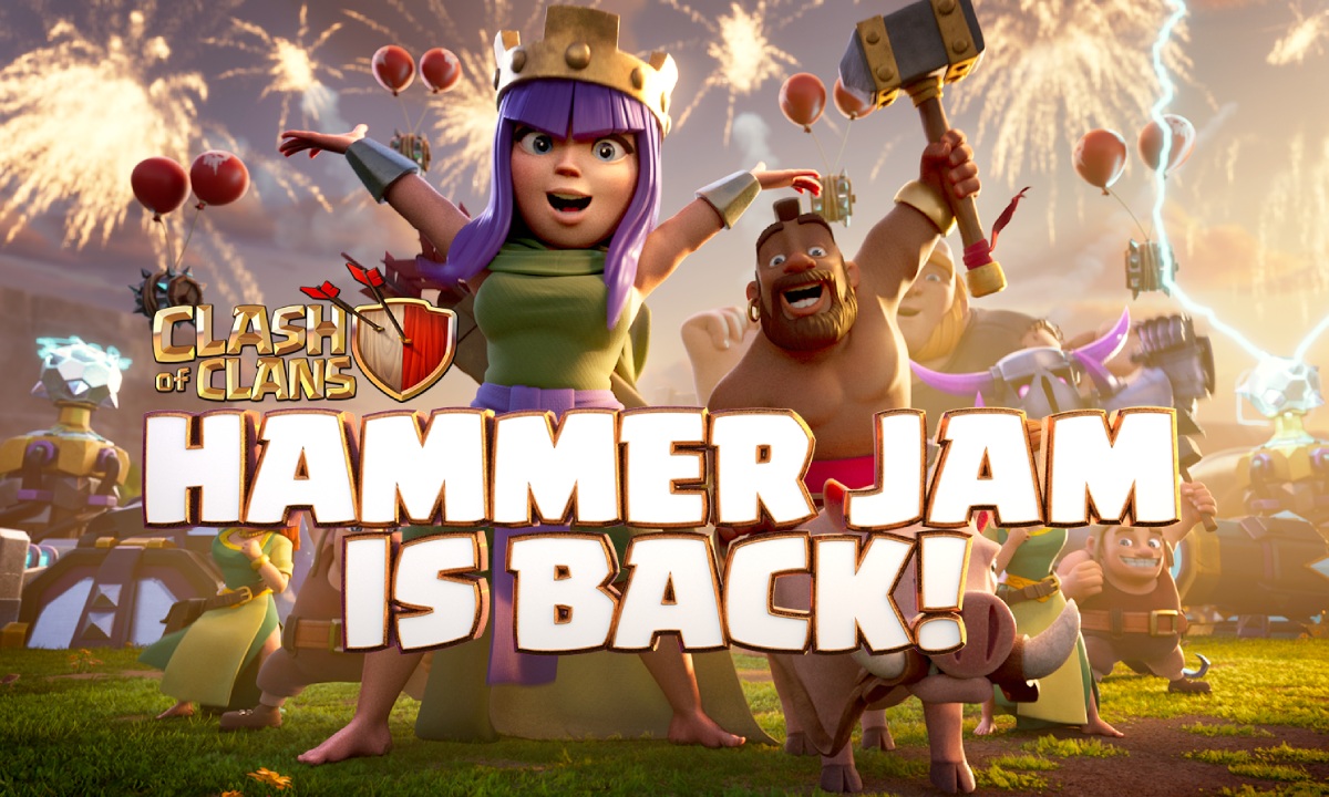 Clash of Clans - Hammer Jam กลับมาอีกครั้งในรอบ 3 ปี !! เวลาสร้างลด 50%