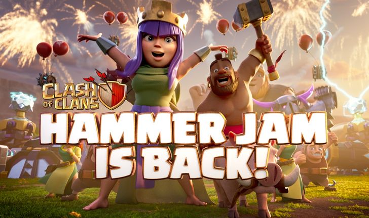 Clash of Clans - Hammer Jam กลับมาอีกครั้งในรอบ 3 ปี !! เวลาสร้างลด 50%