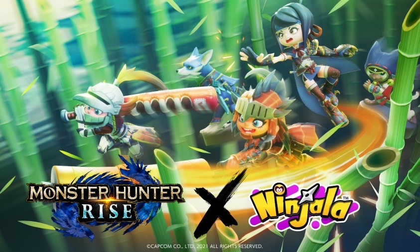 Ninjala จัดกิจกรรมพิเศษร่วมกับ Monster Hunter Rise เกมล่าแย้ภาคใหม่