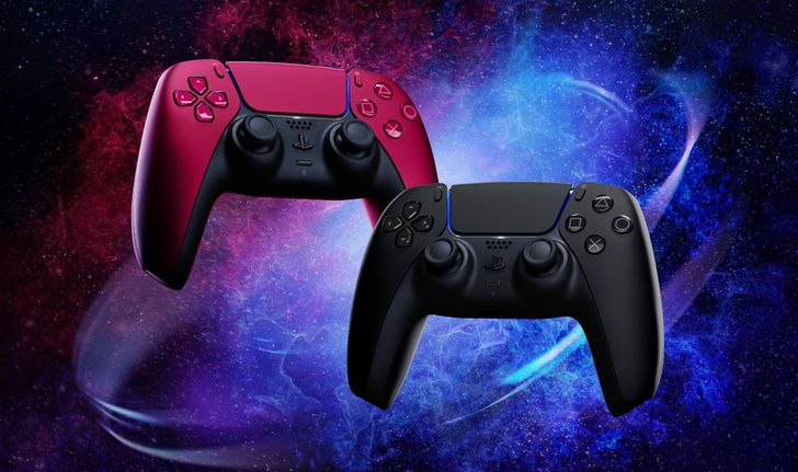 PS5 เปิดตัวจอย DualSense สีใหม่ Cosmic Red และ Midnight Black