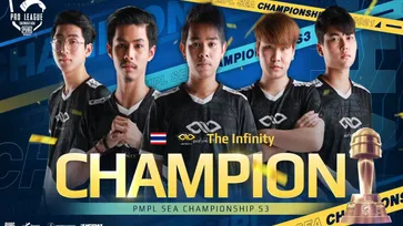 ไทยเจ๋ง! The Infinity คว้าแชมป์ PMPL SEA Championship 2021 SS3
