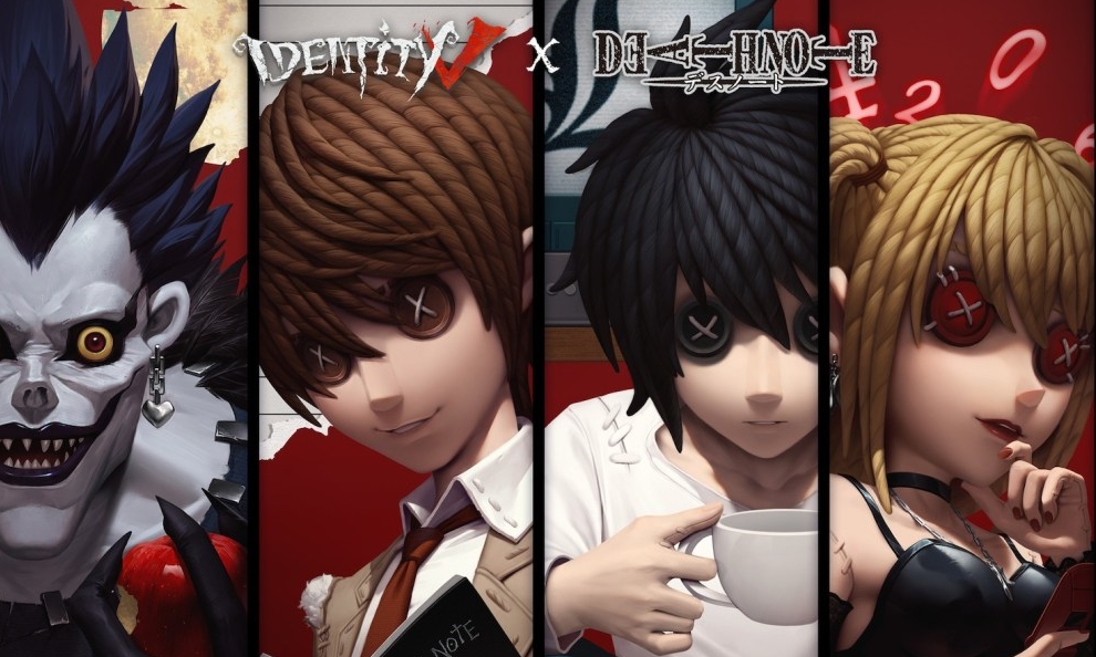 Identity V จับมือกับ Death Note การ์ตูนชื่อดังระดับโลกมาพร้อมกับตัวละครมากมาย