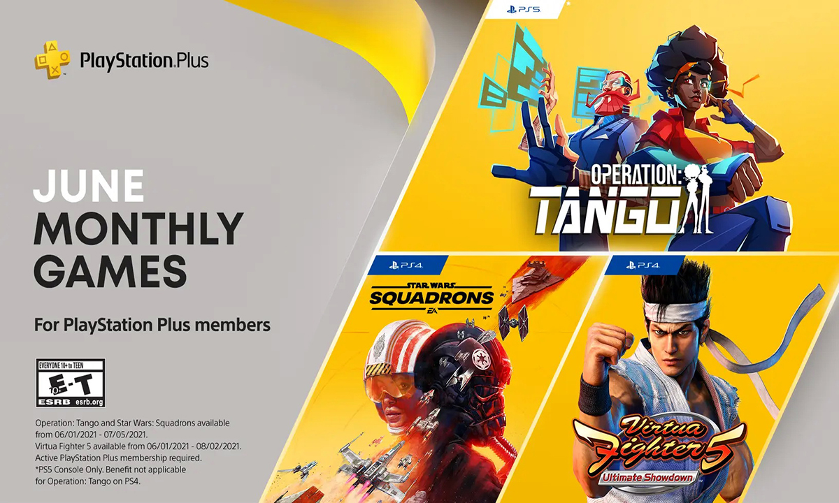 PlayStation Plus แจกเกมฟรีประจำเดือนมิถุนายน 2021