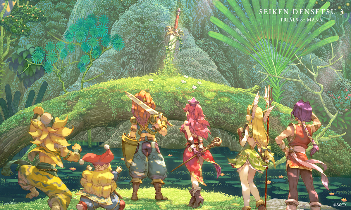 Trails of Mana Remake เวอร์ชั่นมือถือเตรียมวางจำหน่ายเดือนหน้า