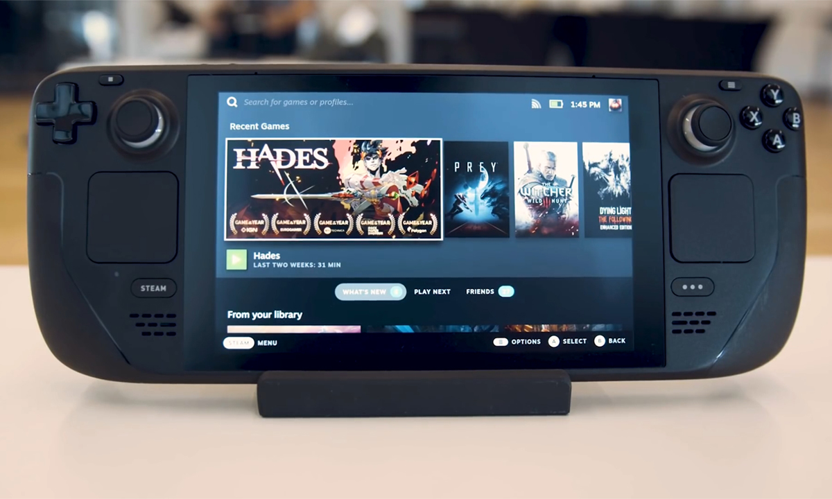 Steam Deck ชมตัวอย่างการใช้งานจริง ทั้งการเล่นเกมและดู Netflix