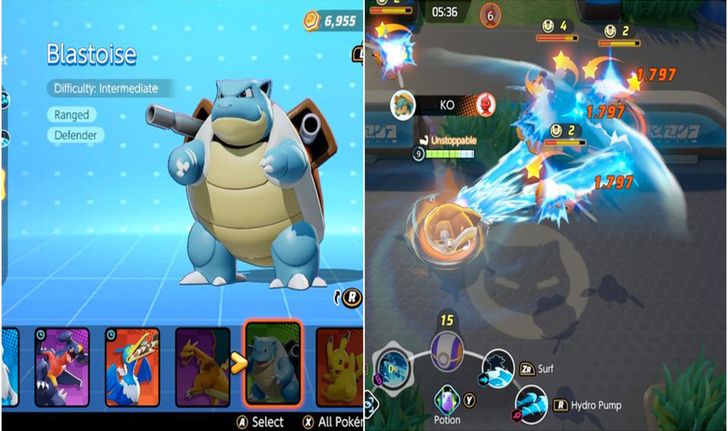 Pokémon Unite เทคนิควิธีการเล่น "คาเม็กซ์" ยังไงให้เทพ