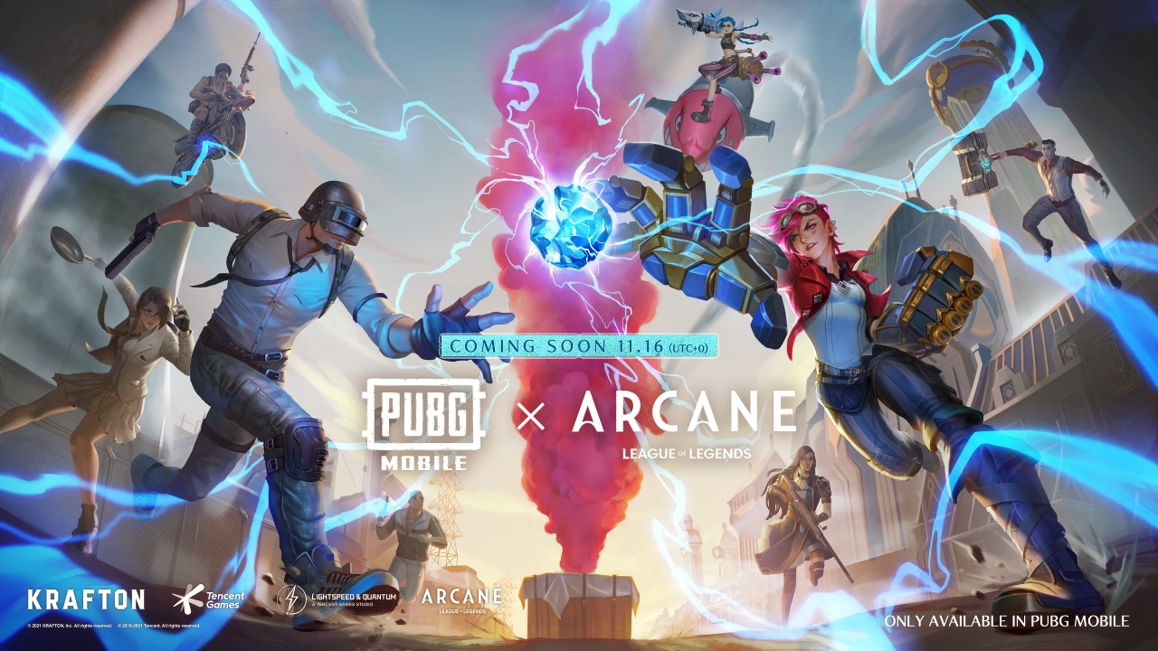PUBG MOBILE จับมือ RIOT GAMES นำรูนเทอร์รามาไฟต์ในเอแรนเกล