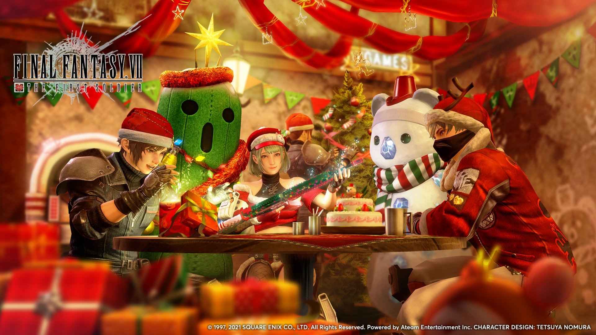 Final Fantasy VII The First Soldier เตรียมจัด Holiday Event 8 ธ.ค. นี้