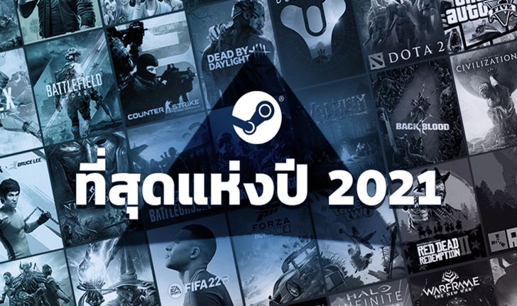 เผยรายชื่อเกมบน Steam ที่ได้รับความนิยมมากที่สุดในปี 2021