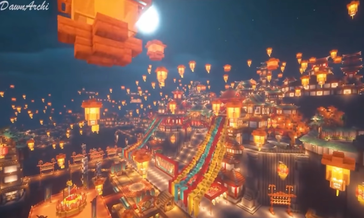 สู่แดน Teyvat แฟนเกมชาวจีนสร้างเมืองทุกเมืองใน Genshin Impact ด้วย Minecraft