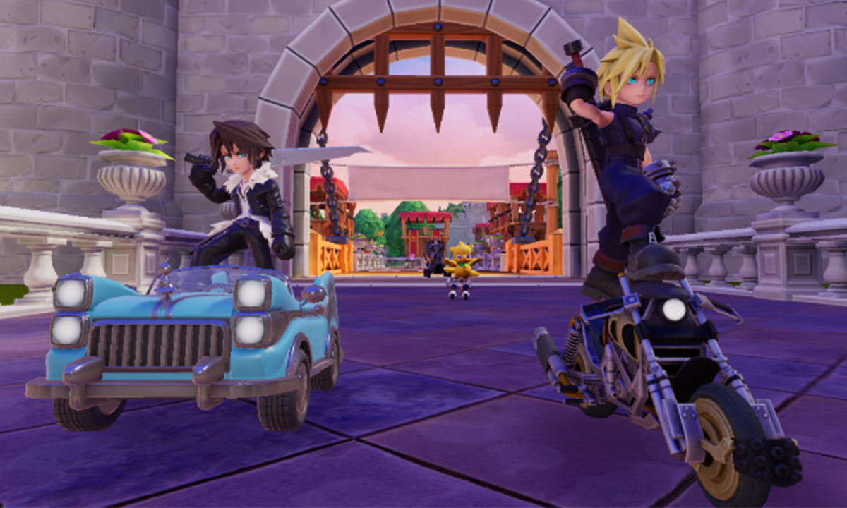 Cloud และ Squall จะมาร่วมซิ่งรถในอีเวนท์แรกของ Chocobo GP