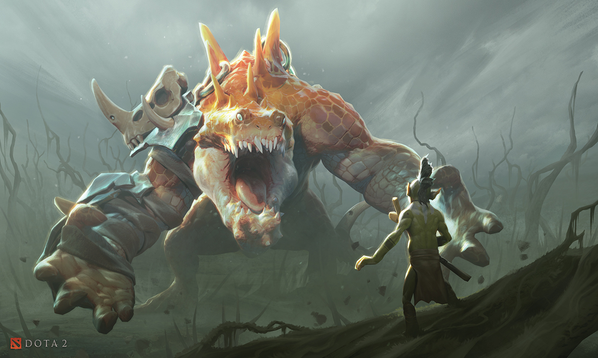 DOTA2 เผยฮีโร่ใหม่ Primal Beast ในแพทช์ 7.31