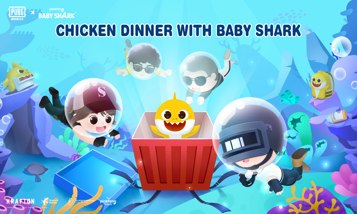 PUBG MOBILE ร่วมมือครั้งที่สองกับ ‘BABY SHARK’