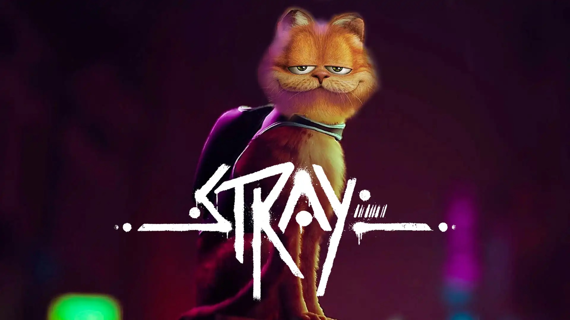 น่ารักเกินไป ม็อดเกม Stray เปิดให้เล่นเป็นแมวส้ม Garfield