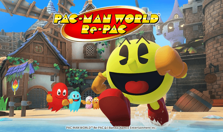 ชมคลิปเปรียบเทียบกราฟิกเกม Pac-Man World Re-Pac ต้นฉบับบน PS1 กับภาครีเมก