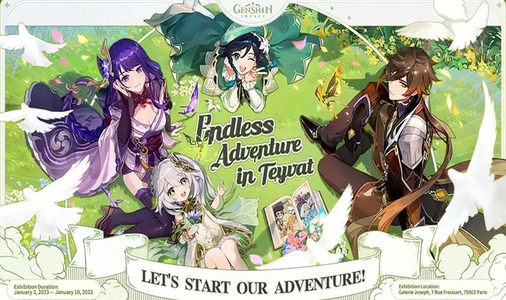 Genshin Impact เที่ยวชมงานนิทรรศการ “Endless Adventure in Teyvat”